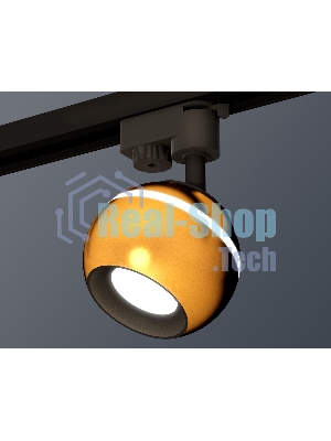 Светильник Ambrella light XT1105001 PYG/SBK золото желтое полированное/черный песок MR16 GU5.3 LED 3W 4200K