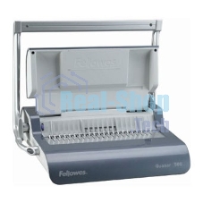 Переплетчик Fellowes Quasar+ (FS-56277) A4/перф.22л.сшив/макс.500л./пластик.пруж. (6-51мм)