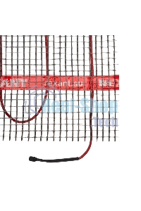 Теплый пол (нагревательный мат) Rexant PRO (RNX -1,5-330 площадь1,5 м² (0,5х3,0 м)), 330 Вт, двухжильный с экраном