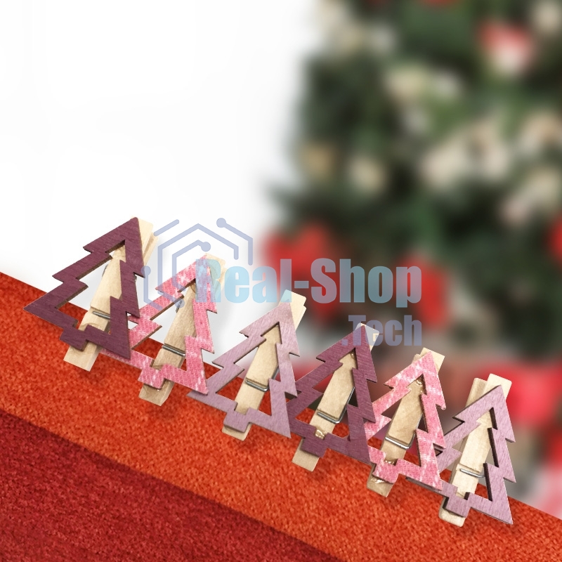 Деревянные прищепки Neon-night 