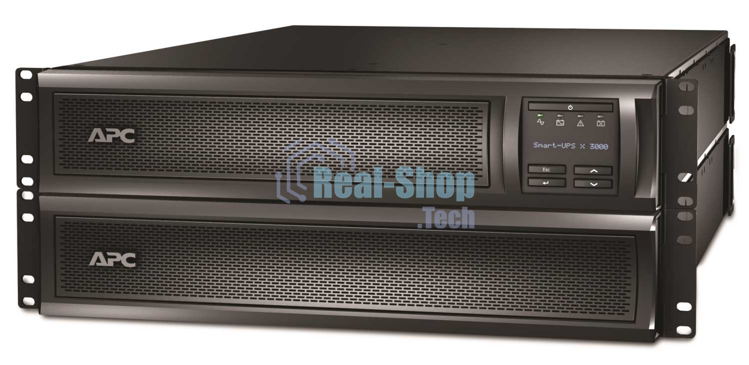 Источник бесперебойного питания APC Smart-UPS X SMX3000RMHV2UNC/3000 ВА/2700 Вт/9xIEC 320 C13, IEC 320 C19