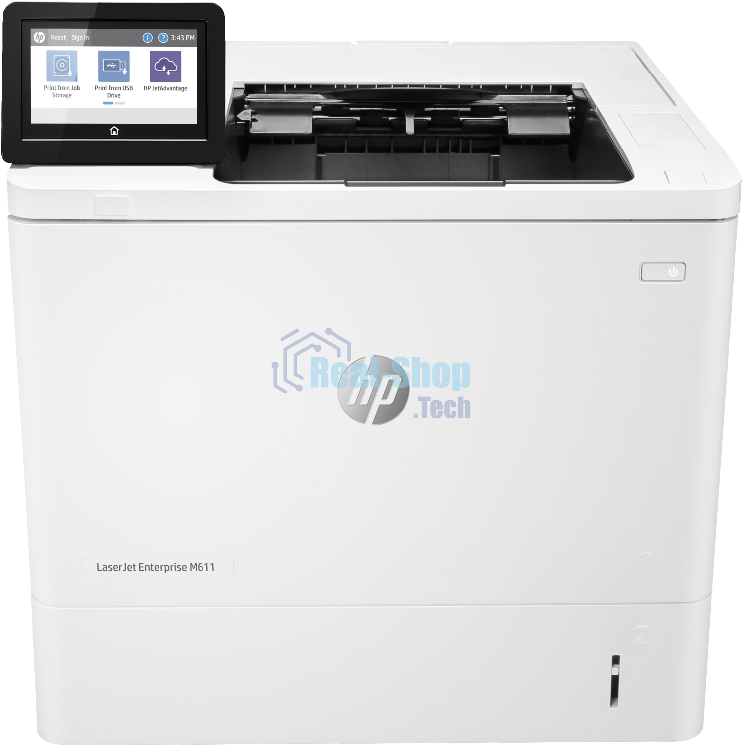 Принтер лазерный HP LaserJet Enterprise M611dn (7PS84A), A4, ч/б, печ. до 61 стр/мин., 1200 x 1200 dpi, USB, RJ-45