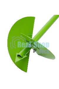 Бур лопастной со сменными ножами Сибртех, 2110 мм, удлинитель, диаметр 150 мм, 200 мм