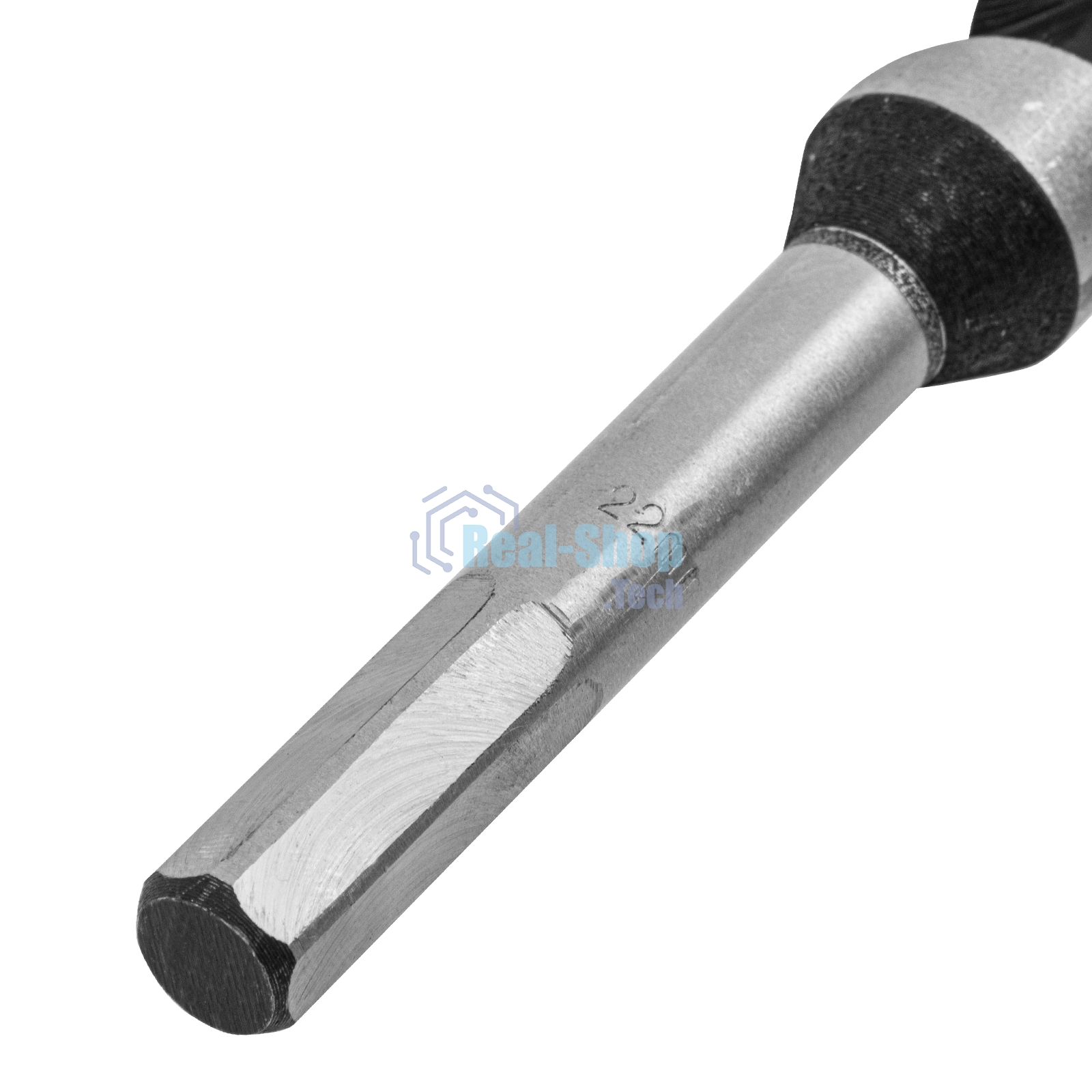 Сверло Matrix по дереву шнековое, 22x230 мм, 6-гранный хвостовик