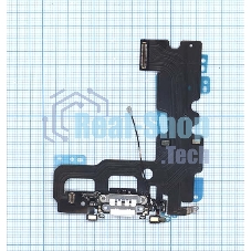 Шлейф разъема питания для iPhone 7 белый