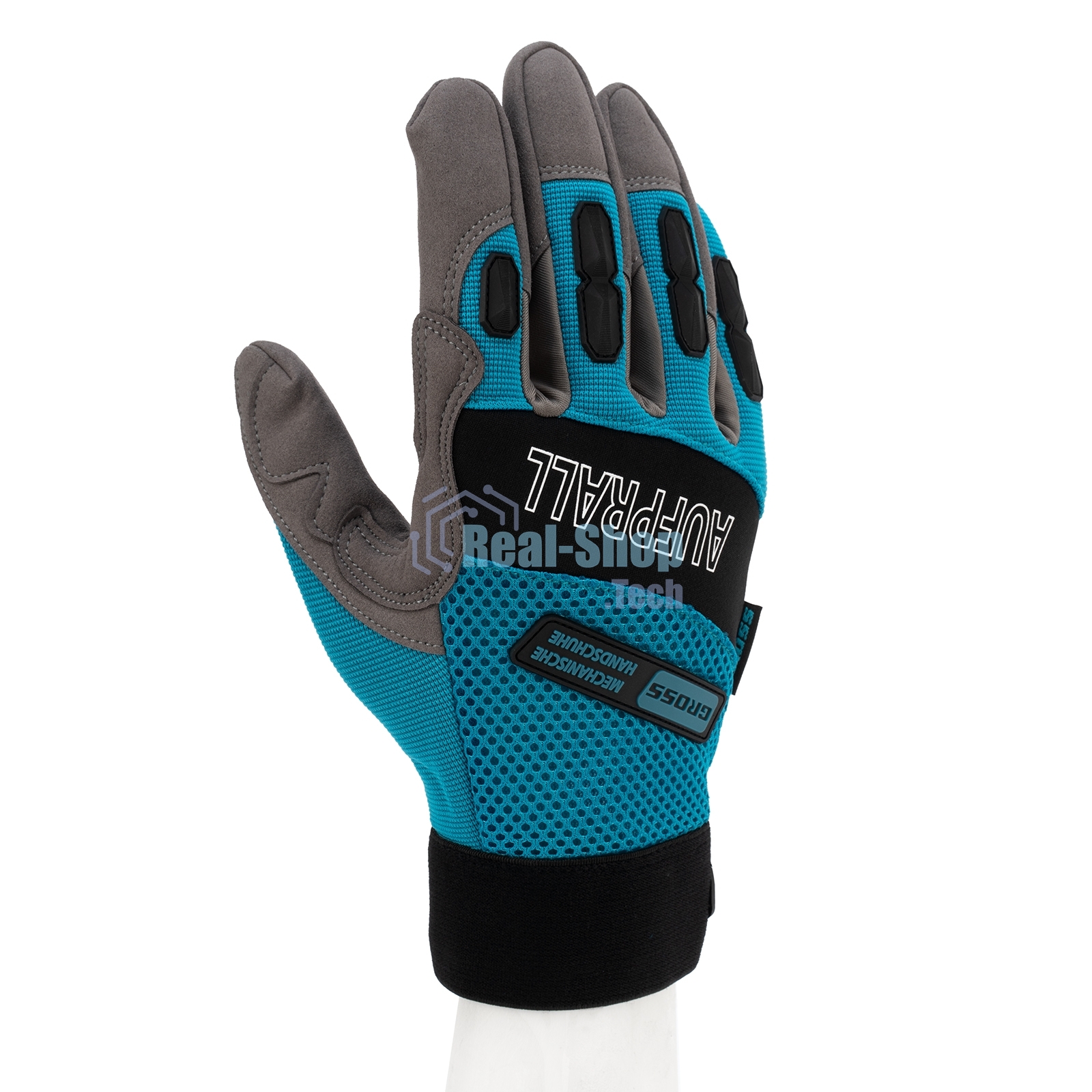 Перчатки универсальные комбинированные Gross с защитными накладками, STYLISH, размер XL (10)