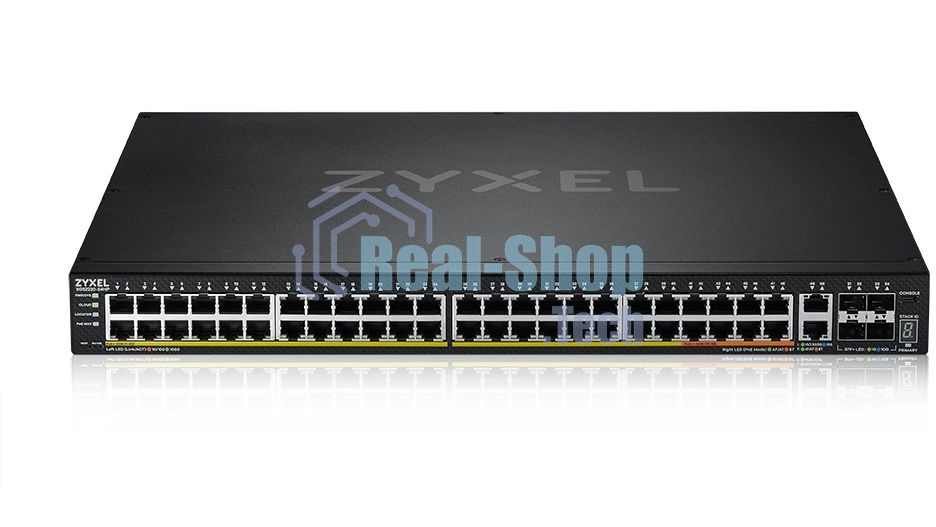 Коммутатор L3 Access Zyxel NebulaFlex Pro XGS2220-54FP, rack 19