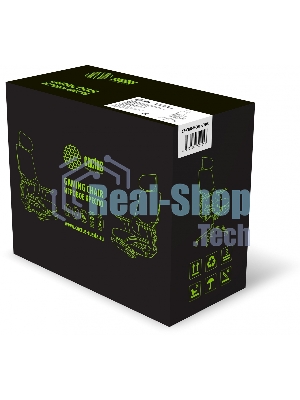 Кресло Cactus CS-CHR-MC01-GYBK серый, сетка, подголовник