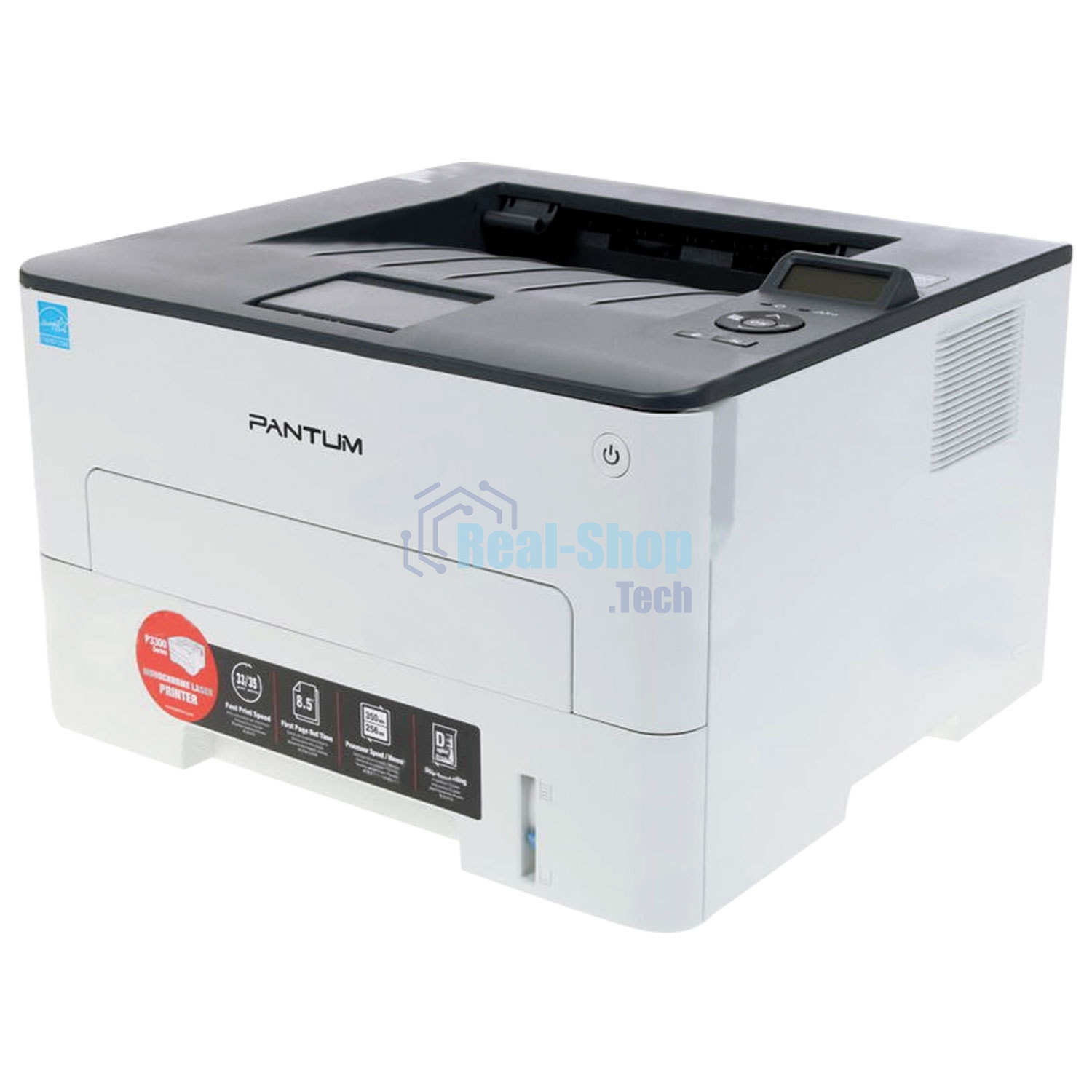 Принтер лазерный Pantum P3300DN, А4, ч/б, печ. до 33 стр/мин, 1200 X 1200 dpi, USB, RJ-45