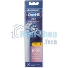 Насадка для зубных щеток Oral-B Sensitive Clean (упак.:4шт)