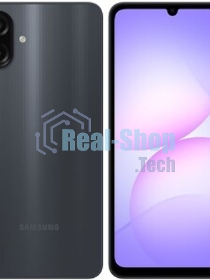 Смартфон Samsung Galaxy A07 4/64Gb, черный