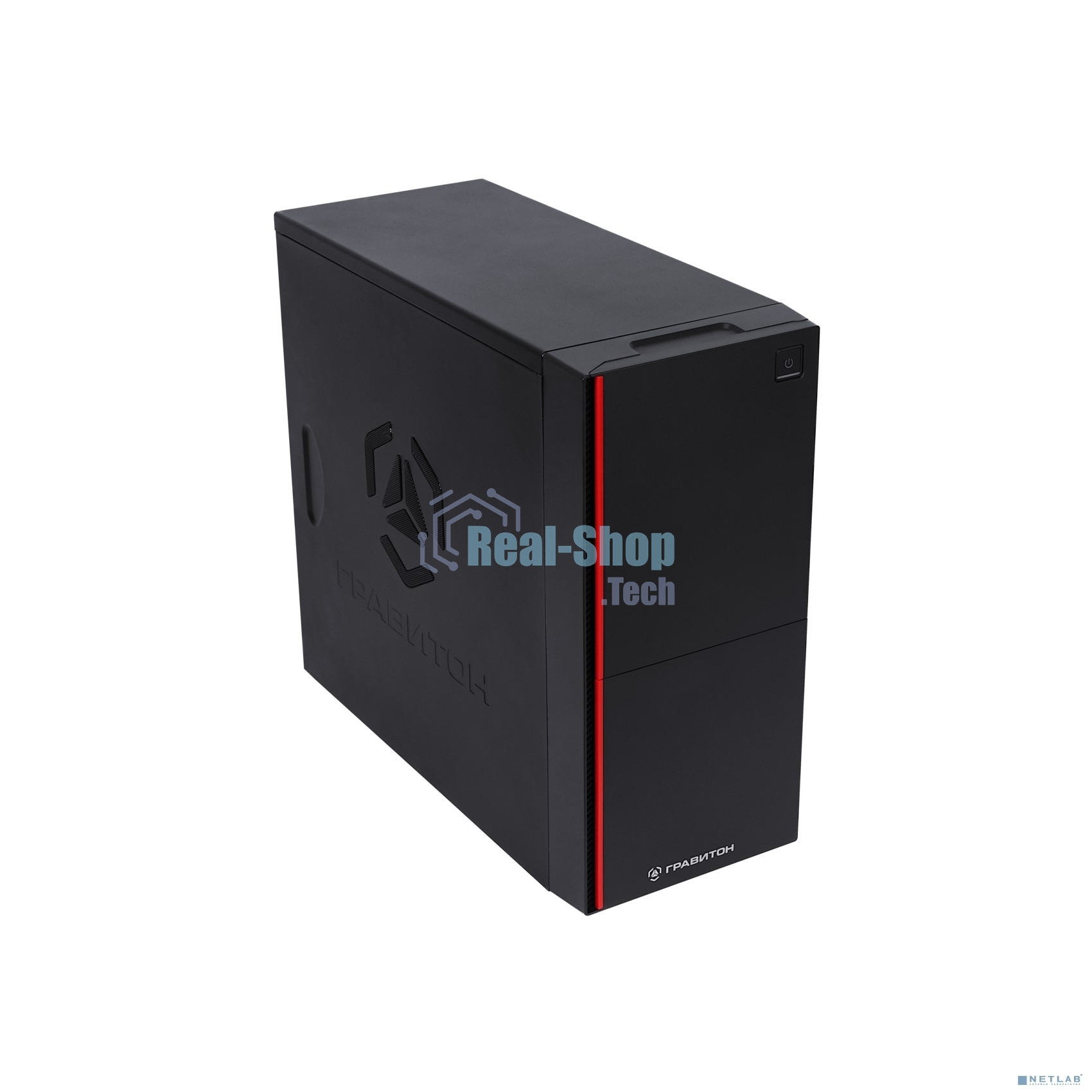 Персональный компьютер Гравитон Д53И i5-13400/2x8GB/1xSSD512GB/FP_2xUSB2.0/RJ-45POE/450W/K+M/NoOS/3YST