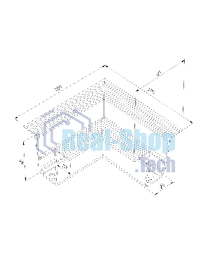 Slim Magnetic Коннектор угловой для встраиваемого шинопровода белый 85092/11