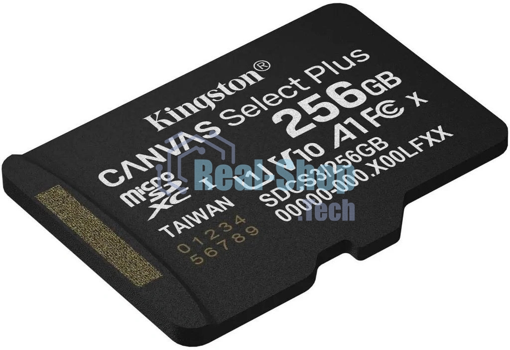 Флеш карта microSDXC 256Gb Kingston SDCS3/256Gb Canvas Select Plus + adapter