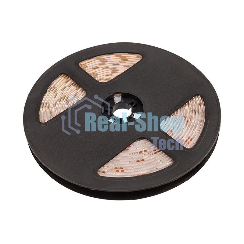 Лента светодиодная силикон, 8 мм, IP65, SMD 2835, 60 LED/m, 12 V, цвет свечения зеленый