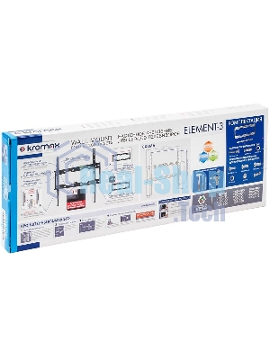 Кронштейн для LED/LCD телевизоров Kromax ELEMENT-3 черный