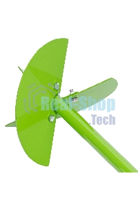 Бур лопастной со сменными ножами Сибртех, 2110 мм, удлинитель, диаметр 150 мм, 200 мм