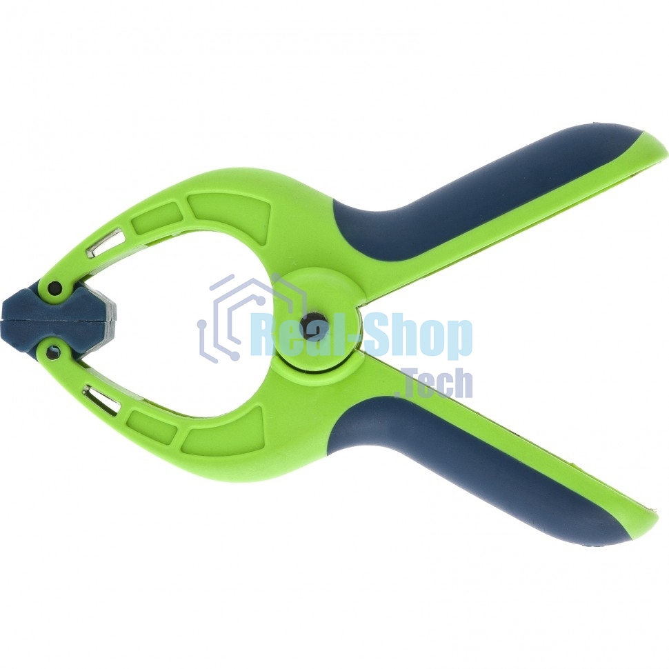 Струбцина клещеобразная Сибртех, пл. корп., 2-х комп. рукоятки, усиленная пружина,1-5/8