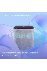 Умная колонка Яндекс Станция Миди, ZigBee, 24Вт, с голосовым ассистентом Алиса на YaGPT, серый
