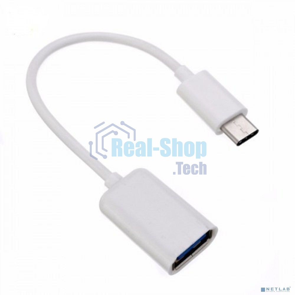 Адаптер OTG USB Type-C KS-is KS-297 M в USB 2.0 F
