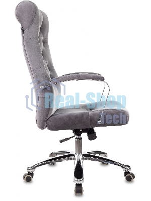 Кресло Бюрократ T-9928SL Fabric Italia 26 серый, ткань