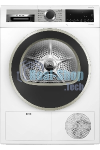 Сушильная машина Bosch WQG1420AME белый, 9 кг, сушка - конденсационная, программ - 15, 59.8 x 84.2 x 64.8 см