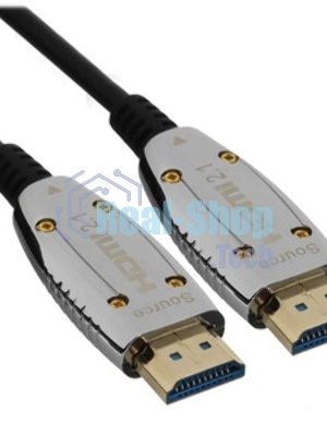 Кабель Активный оптический кабель HDMI 19M/M,ver. 2.1, 8K@60 Hz 15m Telecom TCG2120-15M