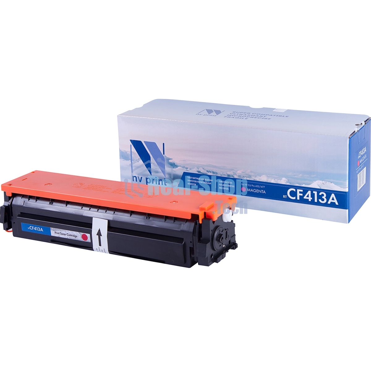 Картридж лазерный NVPrint совместимый для для LJ Pro M477fdn/M477fdw/M477fnw/M452dn/M452nw CF413A Magenta (2300k)