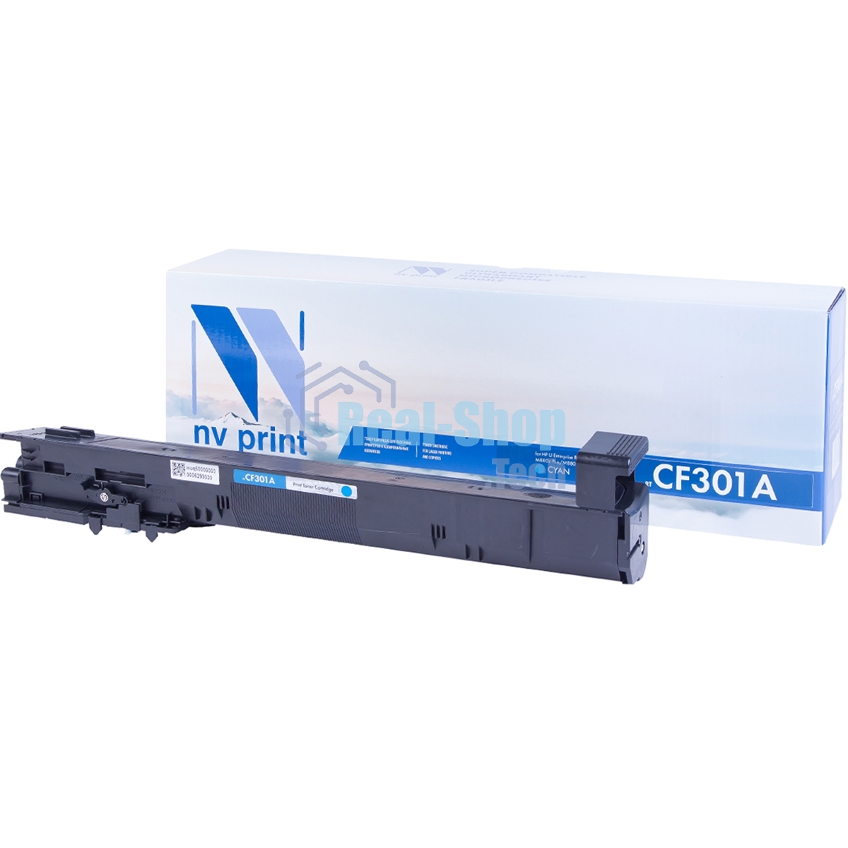 Картридж лазерный NVPrint совместимый HP CLJ Ent M880 CF301A Cyan (32000k)