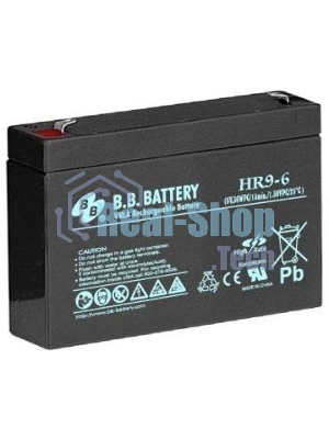 Батарея для ИБП B.B.Battery HR 9-6 6В 9А·ч
