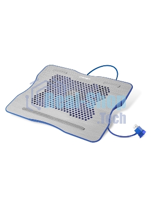 Аксессуар к ноутбуку CROWN Подставка для ноутбука CMLC-1001 silver&blue (до 15,6