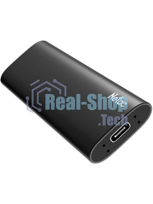 Внешний SSD Netac Z SLIM, 250 Gb, USB 3.2 Gen 2 Type-C, R/W 550/480, черный