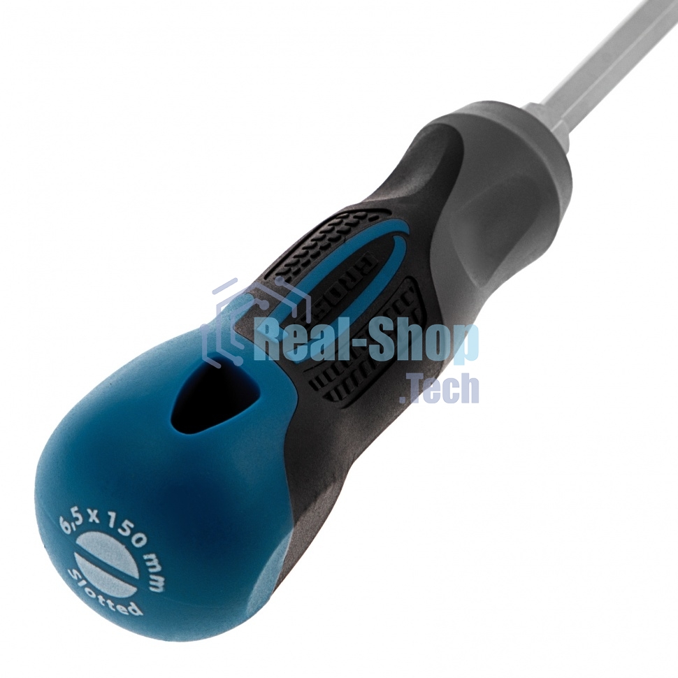 Отвертка Gross SL6,5 x 150 мм, S2, трехкомпонентная рукоятка