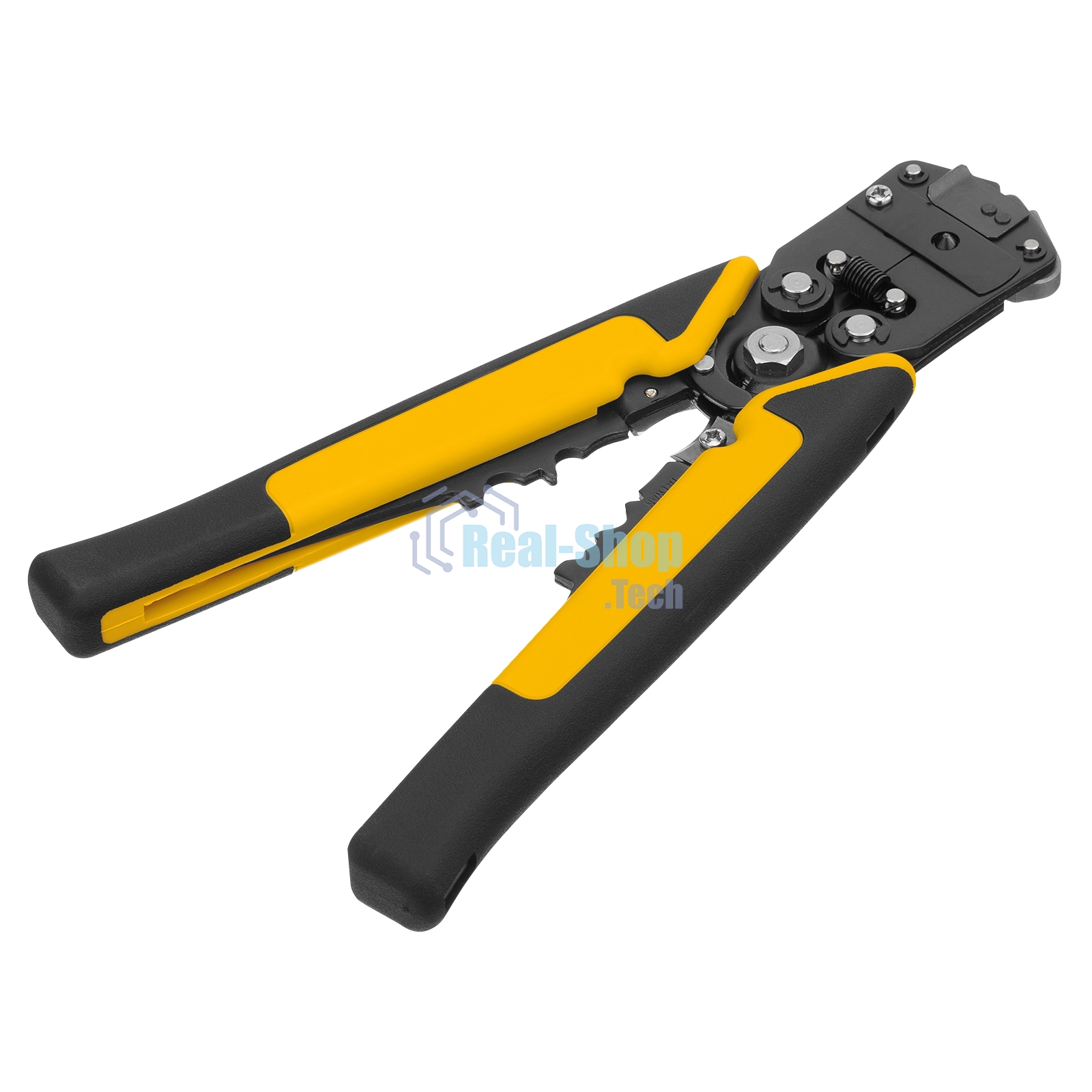 Щипцы для зачистки электропроводов Denzel 0,2-6 мм2, функция обрезания проводов