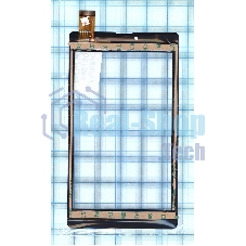 Сенсорное стекло (тачскрин) для Digma Plane 7535E WJ1339-FPC V1.0 черное