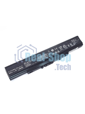 Аккумуляторная батарея для ноутбука Asus U31 14.4V 5200mAh OEM черный