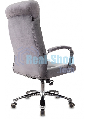 Кресло Бюрократ T-9928SL Fabric Italia 26 серый, ткань