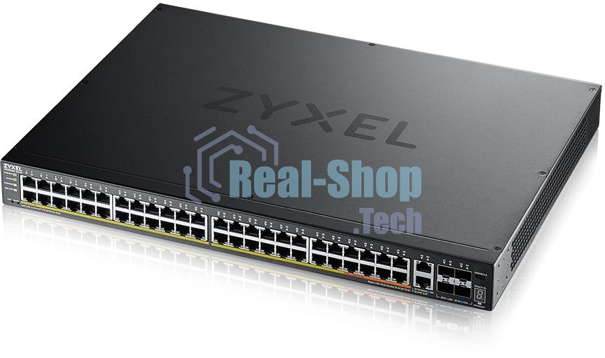 Коммутатор L3 Access Zyxel NebulaFlex Pro XGS2220-54FP, rack 19