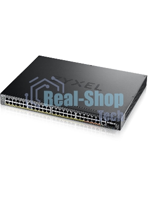 Коммутатор L3 Access Zyxel NebulaFlex Pro XGS2220-54FP, rack 19