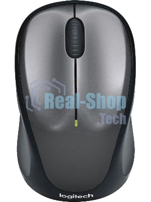 Мышь беспроводная Logitech M235 серый/черный, 1000 dpi, радиоканал, USB, кнопки - 3