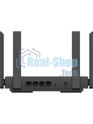 Роутер Cudy WR3000 AX3000 10/100BASE-TX/Wi-Fi черный