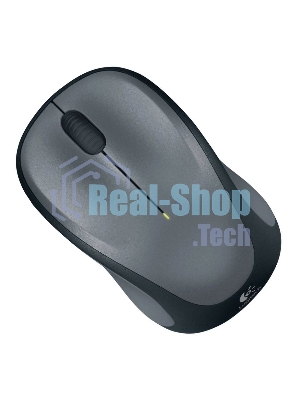 Мышь беспроводная Logitech M235 серый/черный, 1000 dpi, радиоканал, USB, кнопки - 3