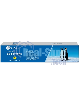 Картридж струйный G&G GG-F6T79AE 913A GG-F6T79AE желтый (55мл) для HP PW 352dw/377dw/Pro 477dw/452dw