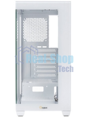 Компьютерный корпус Case Ocypus Gamma C72 WH ATX/win/white/no PSU/Tempered Glass