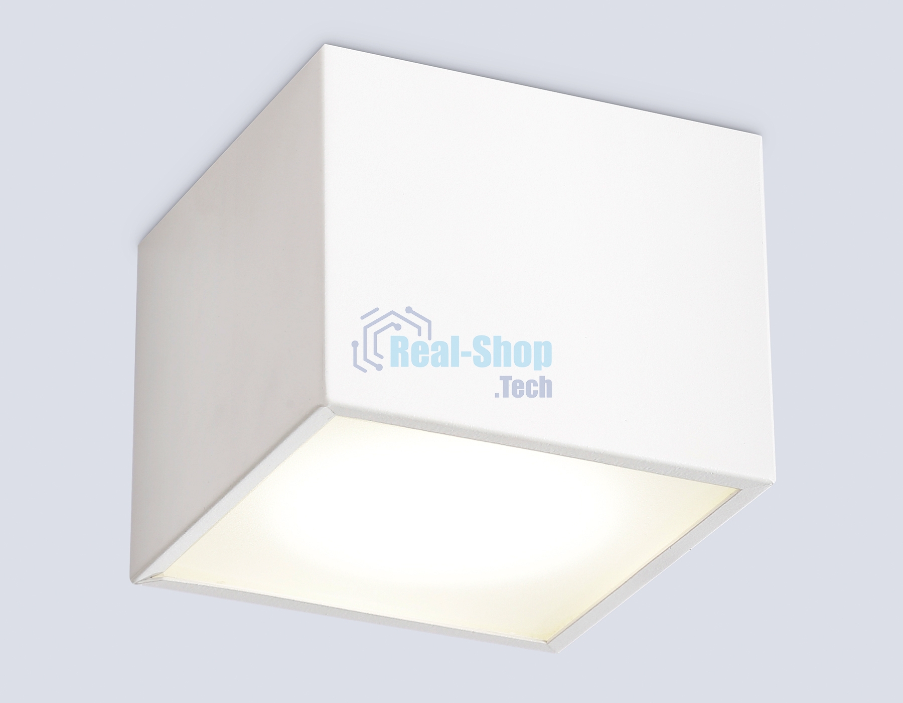 Светильник Ambrella light TN6530 WH белый IP44 GX53 100*100*80