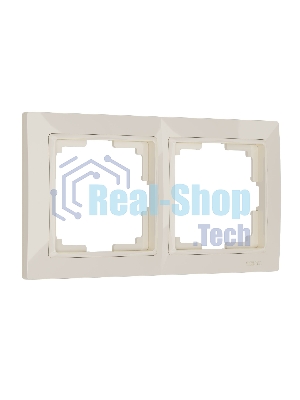 Рамка на 2 поста WERKEL (слоновая кость, basic) W0022003