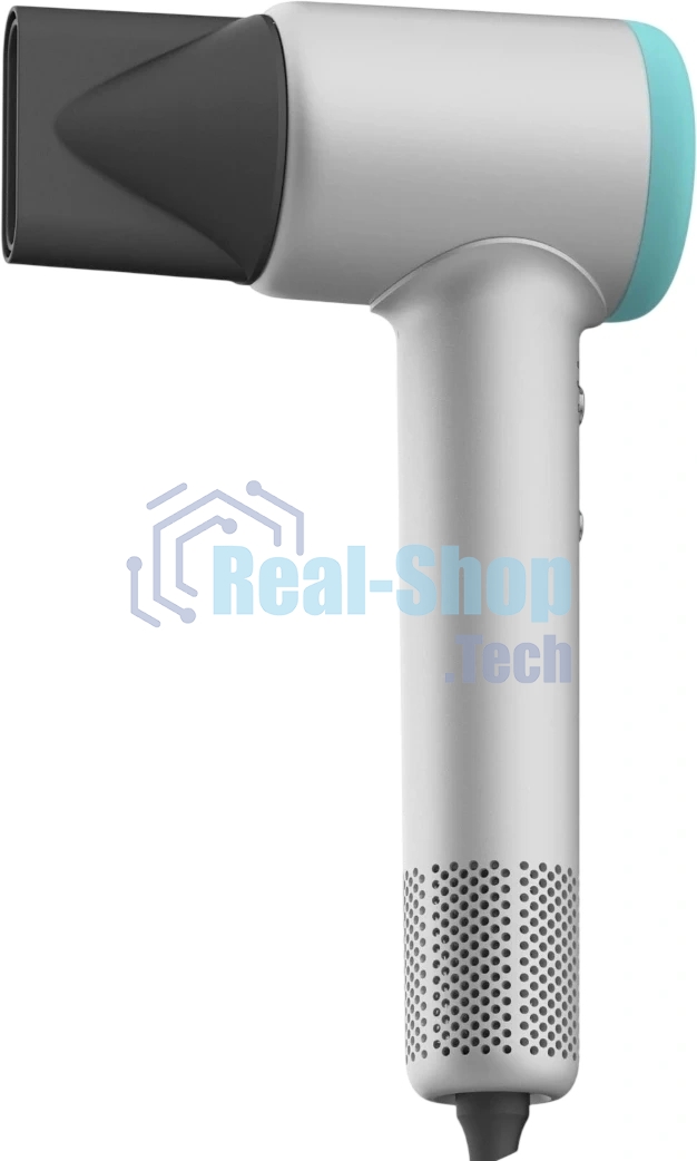 Фен Deerma DEM-CF51W серый, 1400 Вт, компактный, ионизация