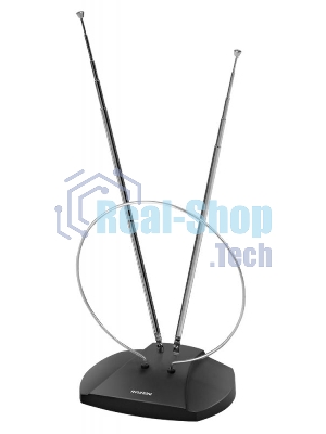 Антенна телевизионная Hyundai H-TAI120 3дБ пассивная черный