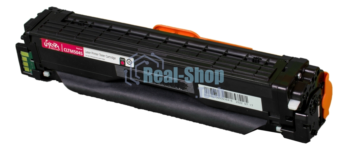 Картридж лазерный Sakura CLTM504S для Samsung CLP-415, CLX-4195, SL-C1810, SL-C1860, пурпурный, 1800 к.