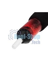 Вакуумный экстрактор припоя Rexant (оловоотсос), пластик, прозрачно-красный